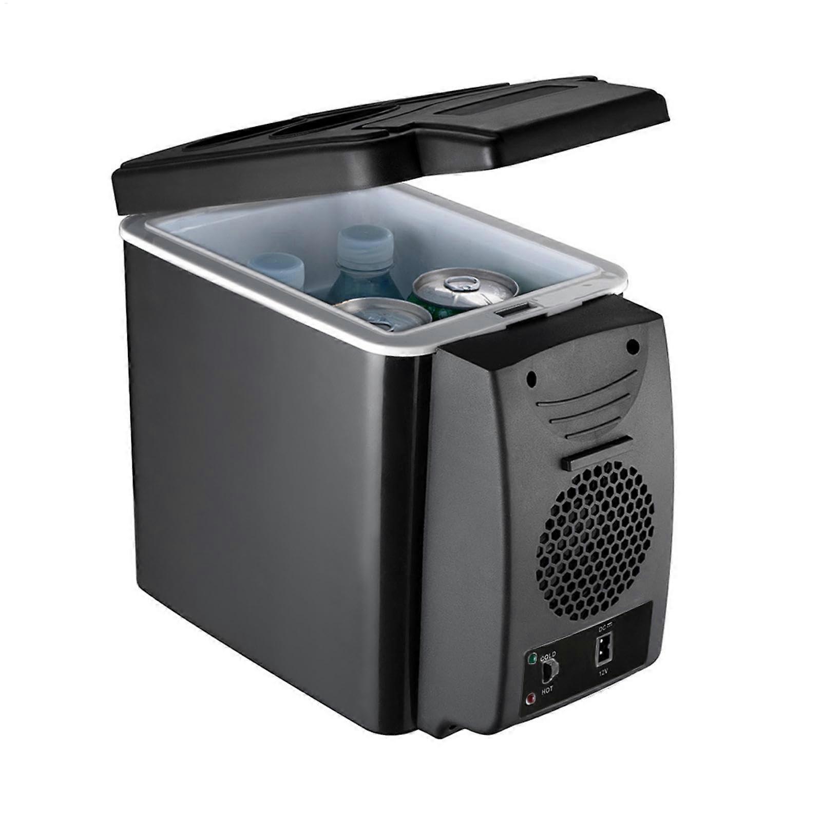 Insulated Car Cooler 6 Litre Portable Lightweight PE Container for Outdoor Drinks and Food Storage Box