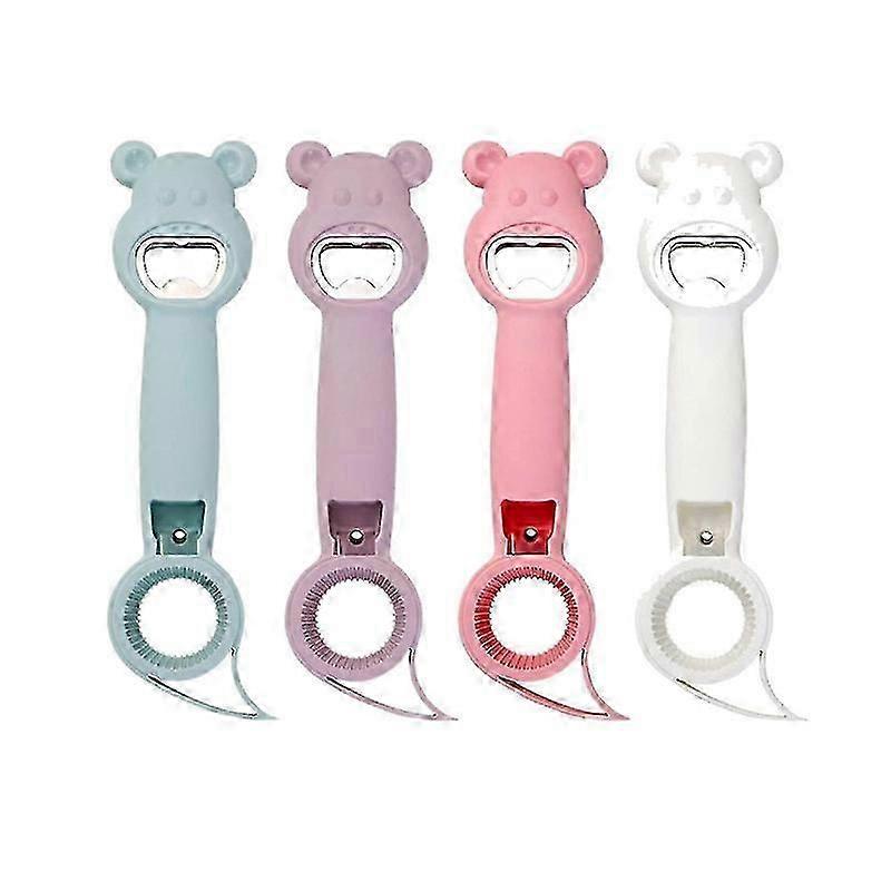 4-in-1 Bottle Opener, 4-piece Multi-function Can Beer Bottle Opener (4 Pieces) XH