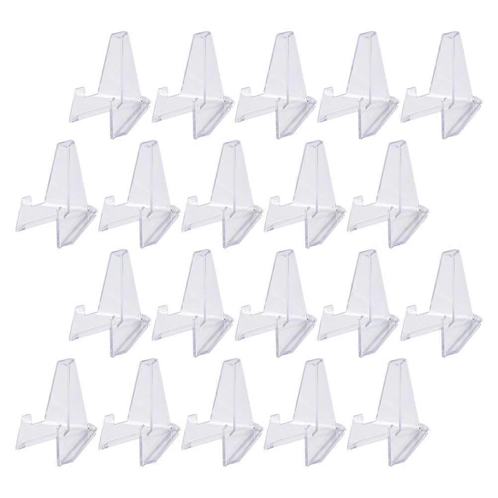 20pcs Coin Display Stands for Collecting Simple Commemorative Coin Holders