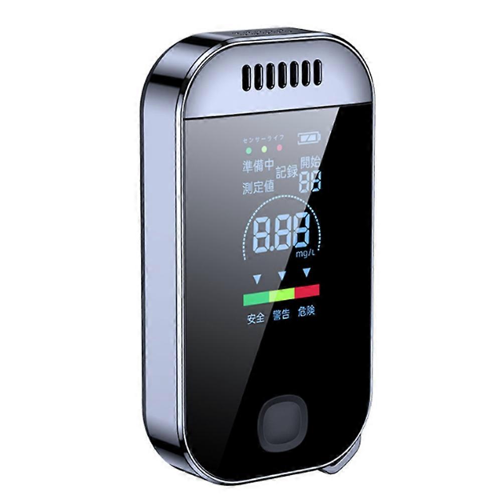 Car Mini Alcohol Detector Portable Alcohol Test Breath Drunk Driving Measuring Instrument Digital Display Tester