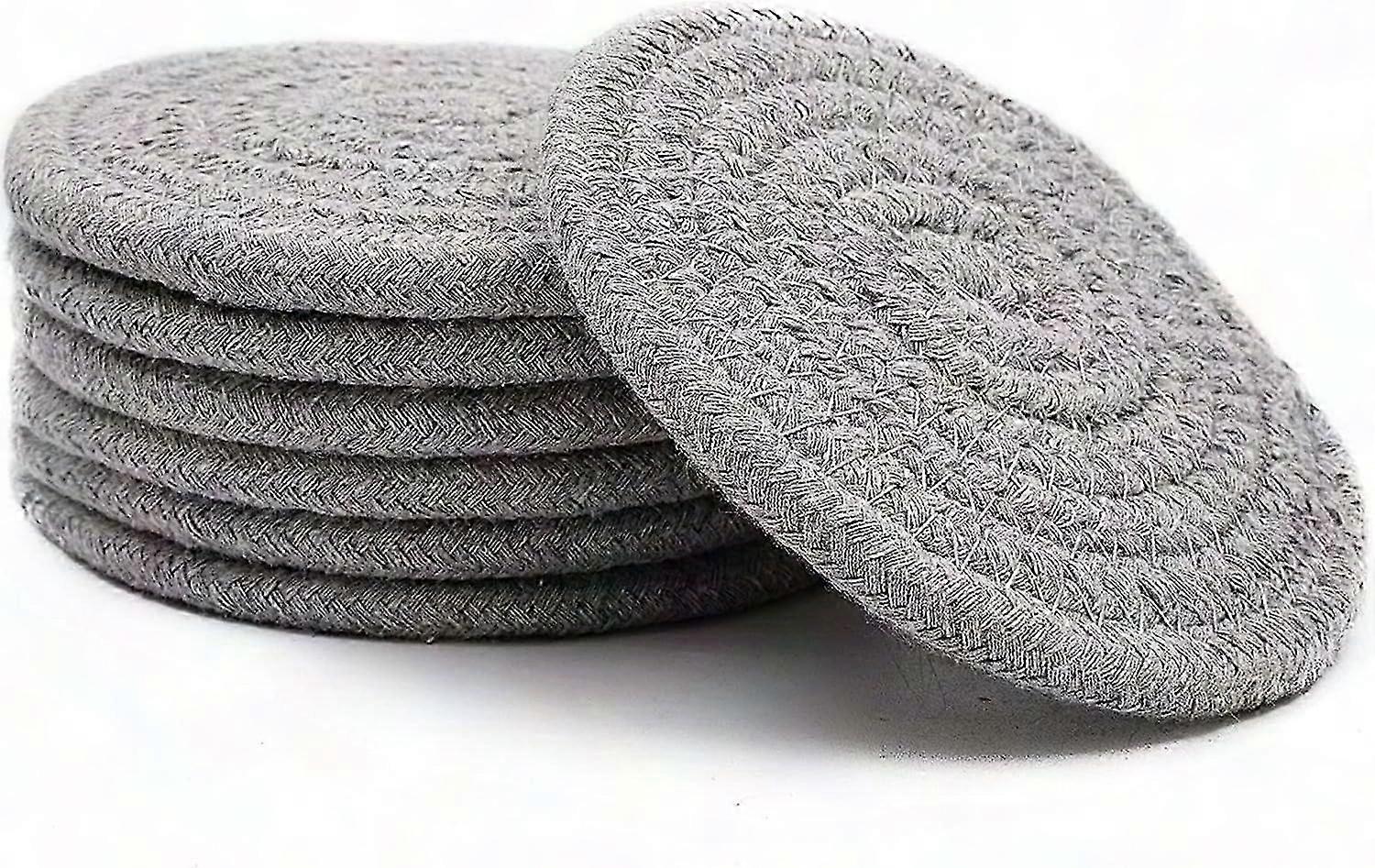 Heat-Resistant Absorbent Coasters for Home and Office Use