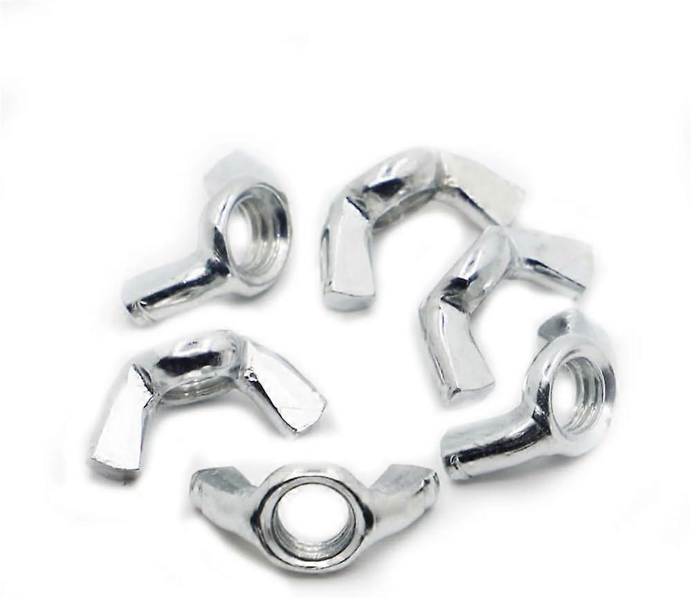 Wing nuts, butterfly nuts M3 M4 M5 M6 M8 M10 M12 304 stainless steel (M6 10pcs)