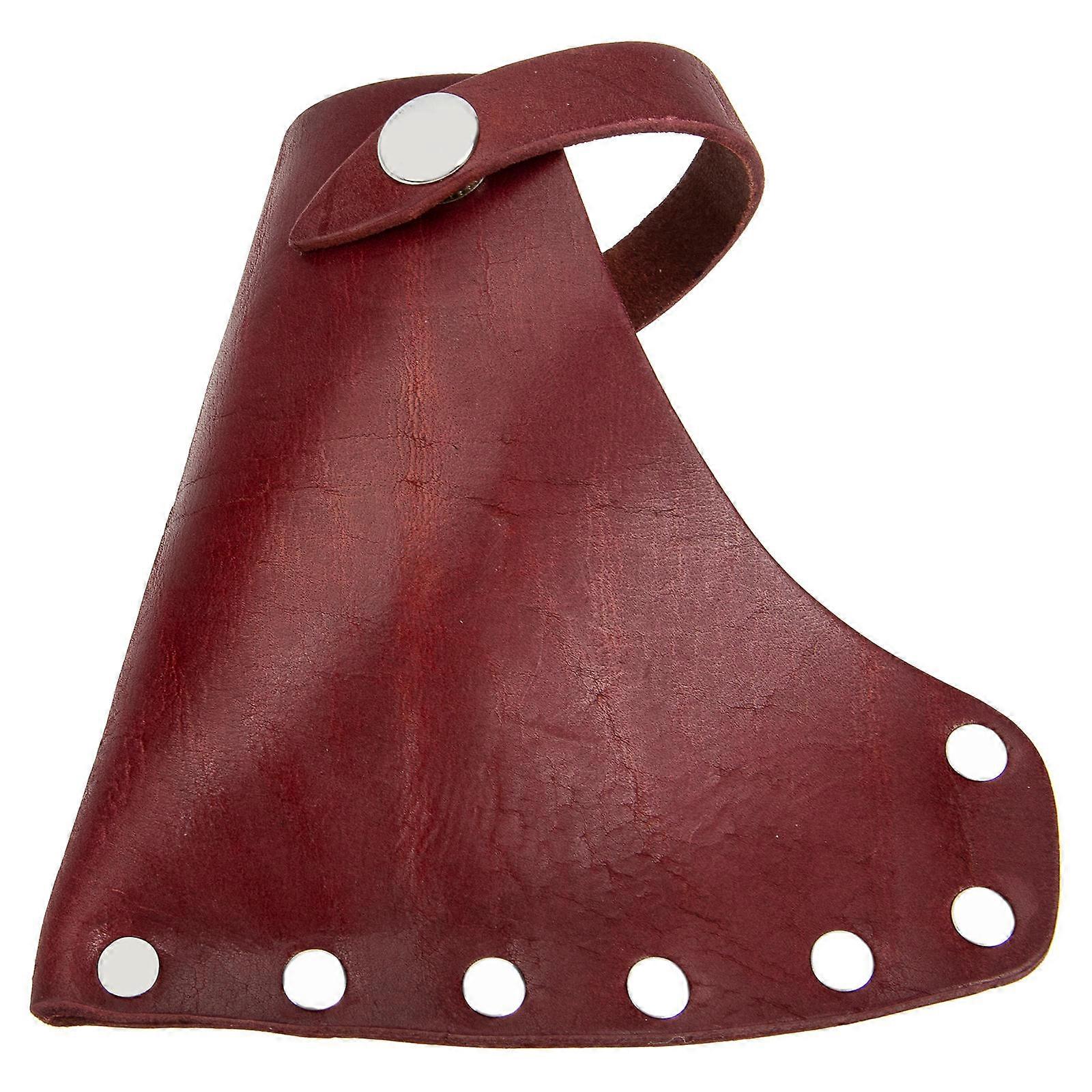 Portable Cattlehide Protective Cover for 1 Hatchet Head