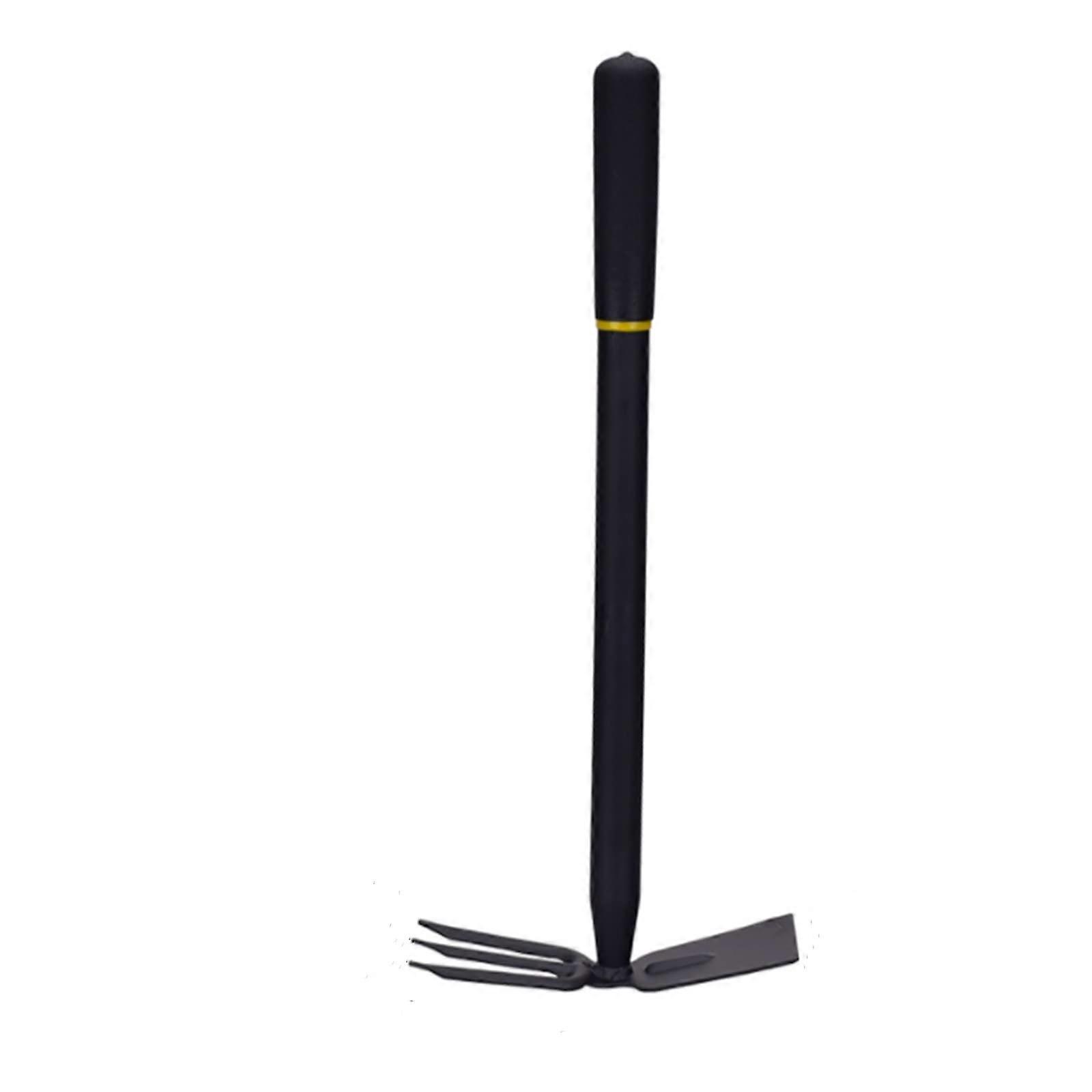 Threepronged hoe weeding outdoor multifunctional rake vegetable cultivation and soil digging multipurpose hoe