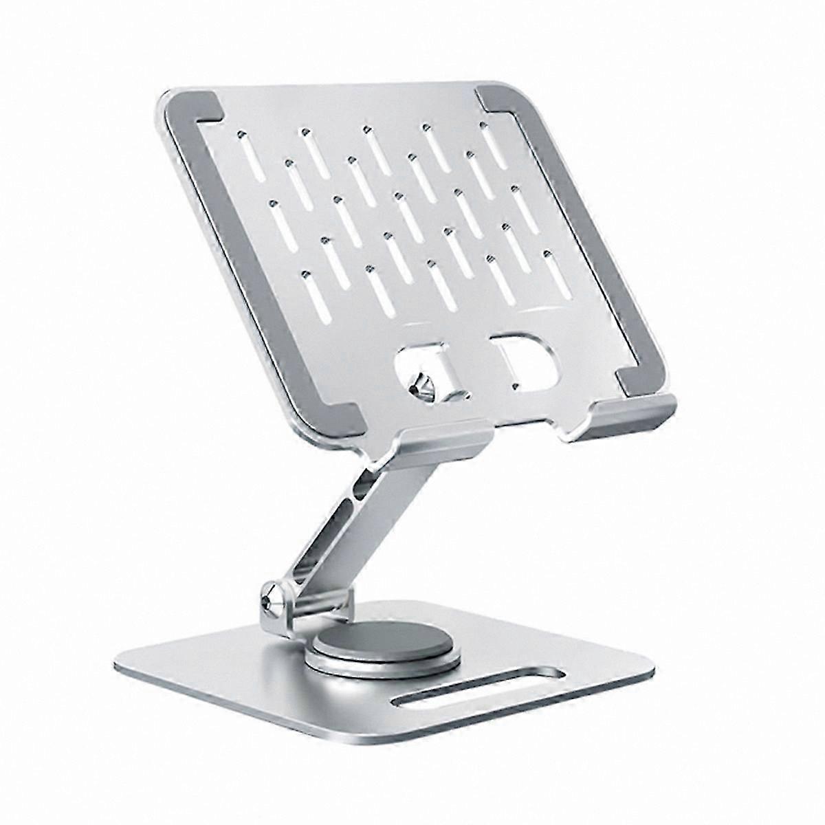 Ergonomic Laptop Riser with Cooling Stand and Tablet Holder Bracket