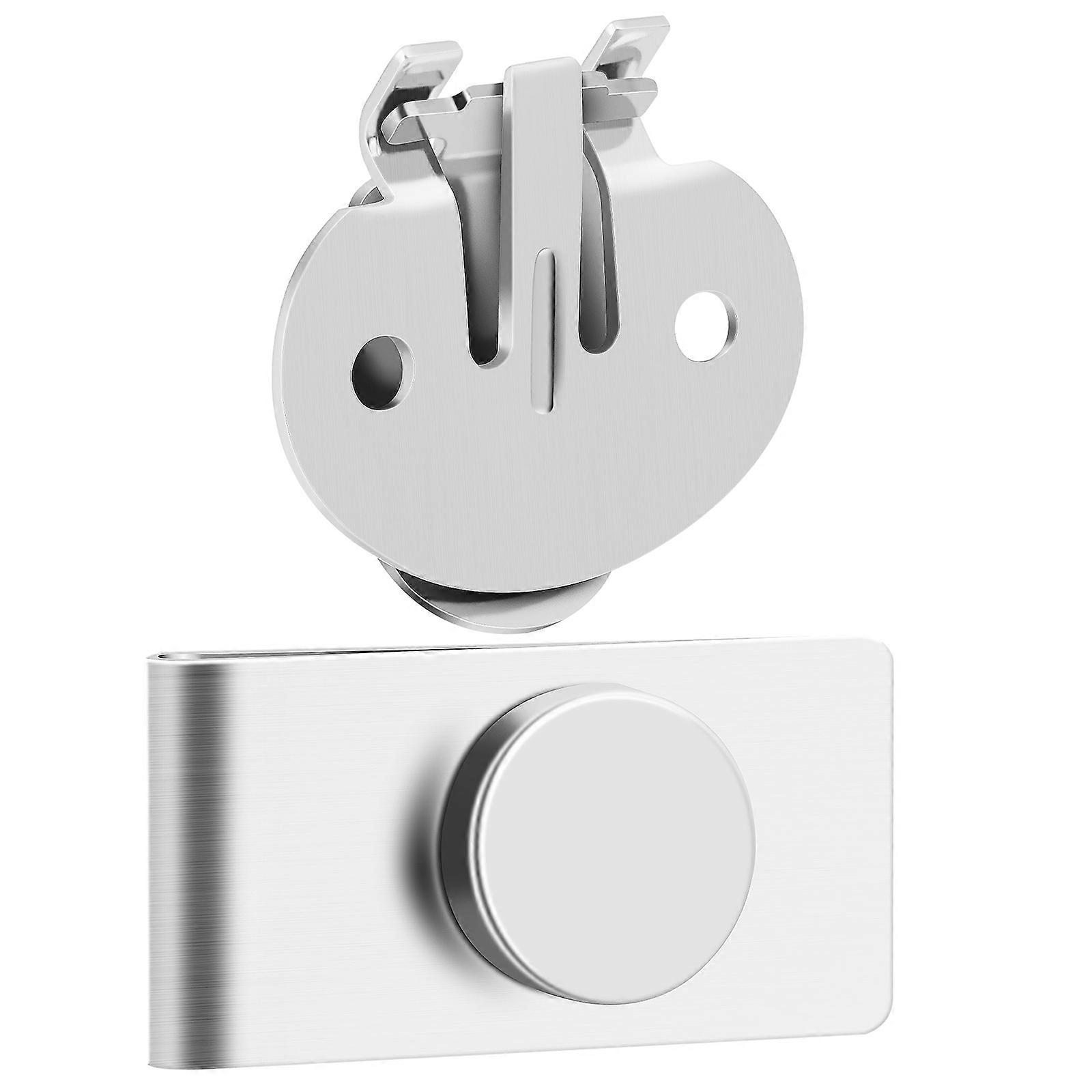 Magnetic Tie Clip for Men Invisible Tie Stabilizer, No Damage, Discreet Minimalist Design, Durable for Business and Formal Wear