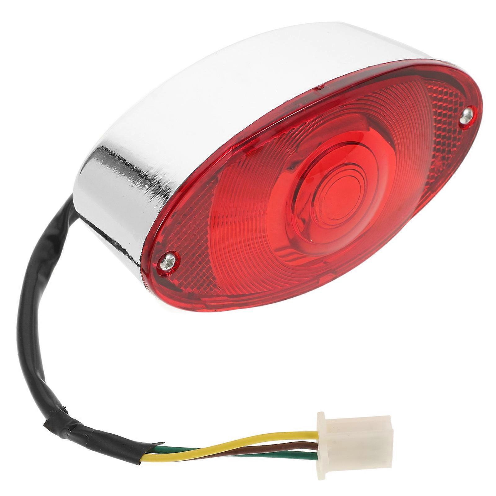 Motorcycle Tail Light Integrated Running Brake Lights Turn Signal Lamp with License Plate Bracket 1 Set Compatible with Honda