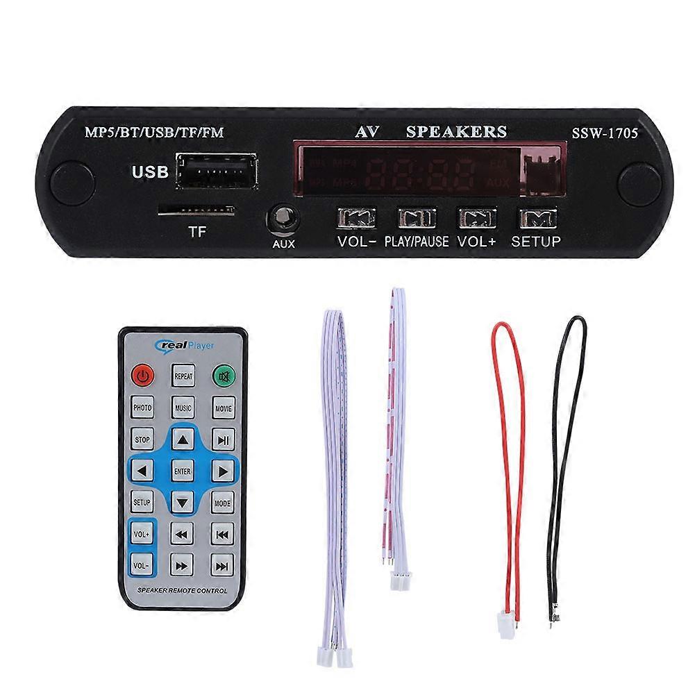 1280*720 HD MP5 Player SSD Stereo Bluetooth MP5 Player with FM/AUX Input Remote Control