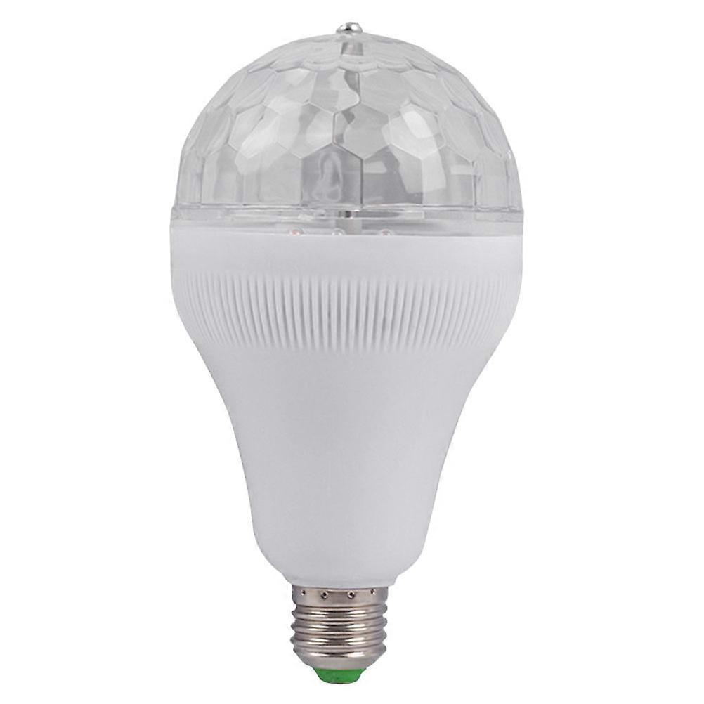 RGB Rotating Disco Light Bulb Ambient Decorative Lamp for Parties, Events, Birthdays, and Festive Gatherings – Stylish Design with Versatile Modes
