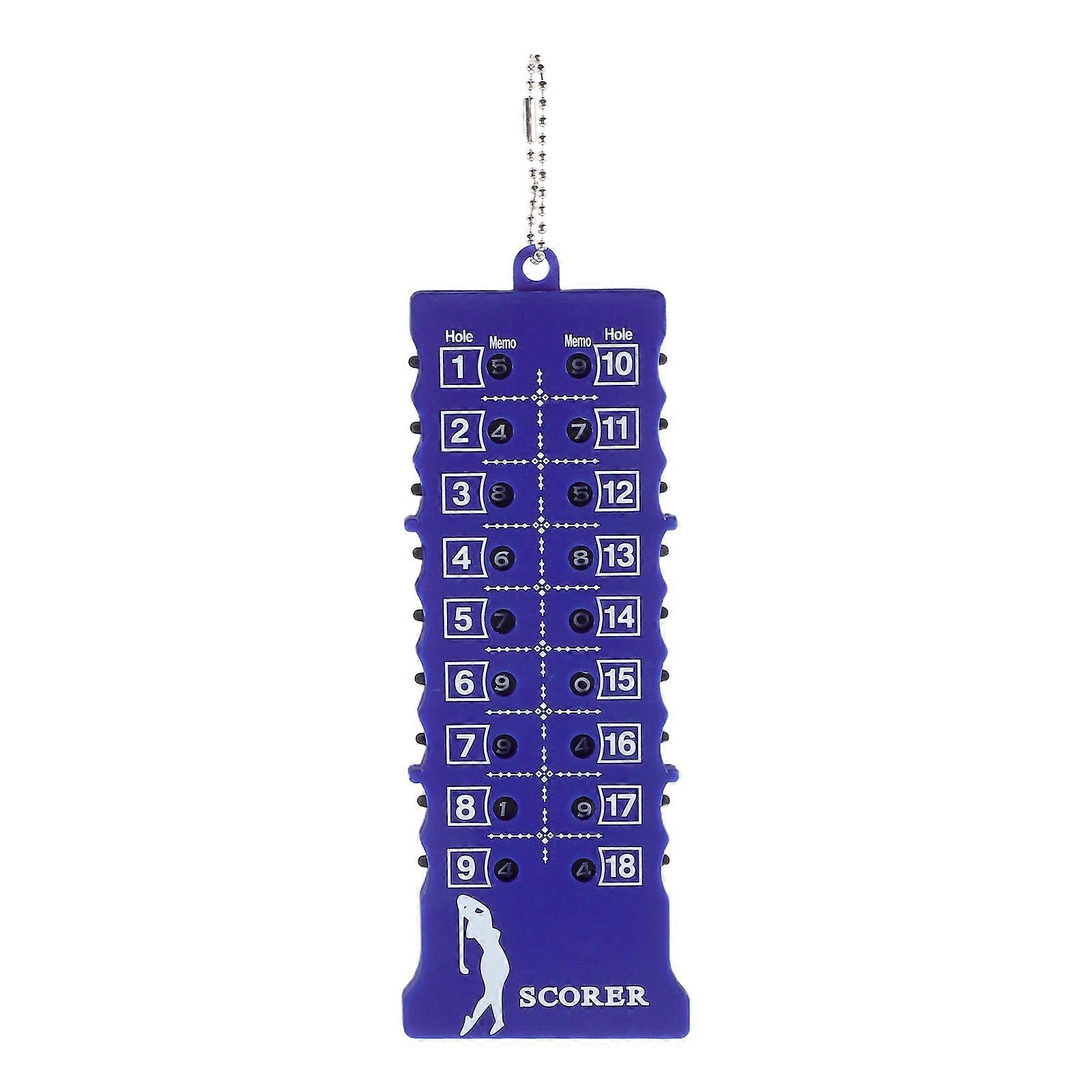 Portable Golf Score Counter Durable Scoring Board for Easy Use in Competitions Convenient Scorekeeping Accessory to Enhance Performance