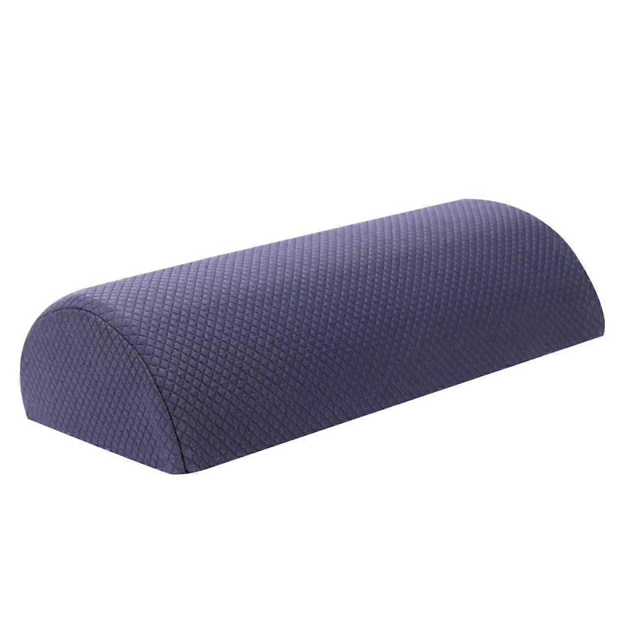 Comfortable Leg Pillow Made of Memory Foam, HalfRoll Design, Ergonomic for Lumbar Support at Home or On the Go