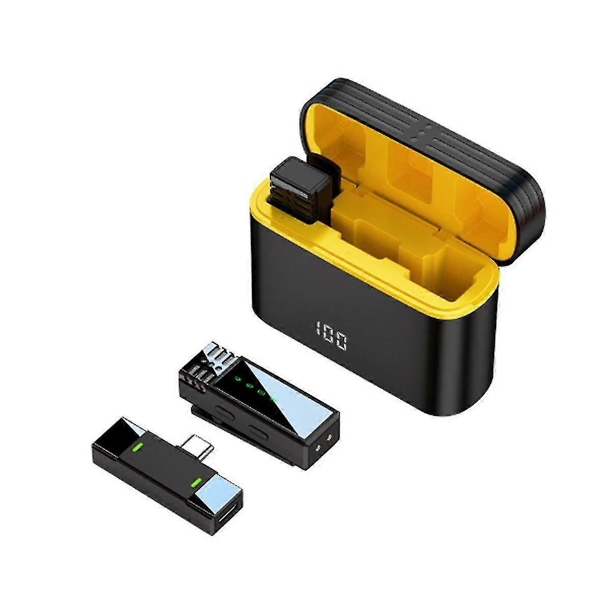 2025 Wireless Lavalier Microphone Microphone For Android Mobile Live Recording Interview Microphone Type-c