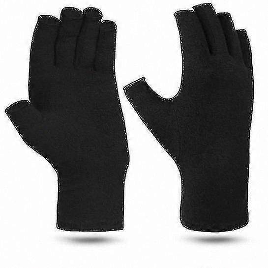 Compression Gloves for Arthritis Pain Relief with Fingerless Design