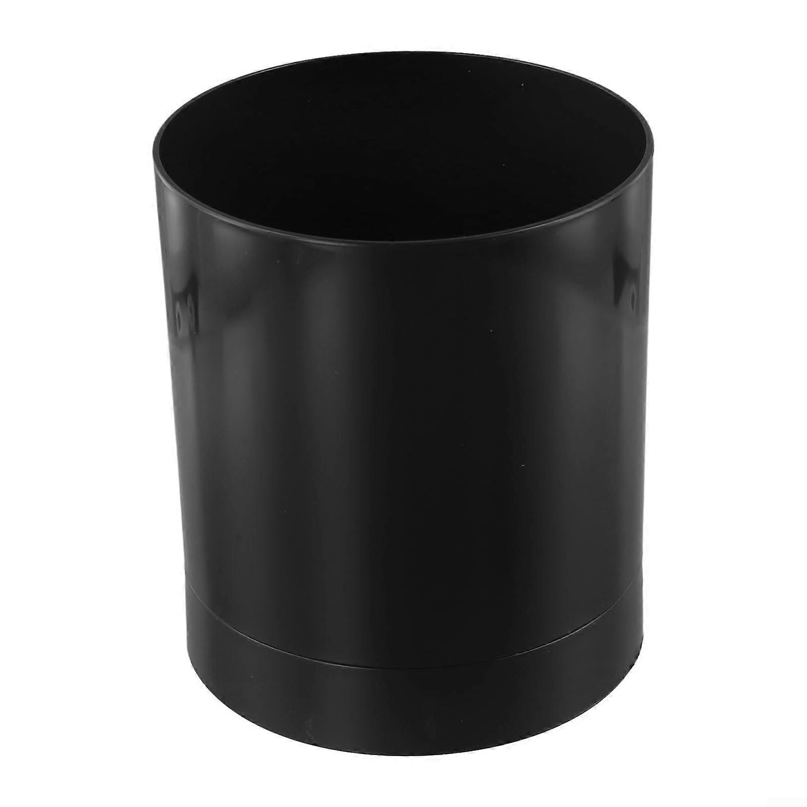 Modern kitchen utensil holder with rotating function for quick access to every tool (black)