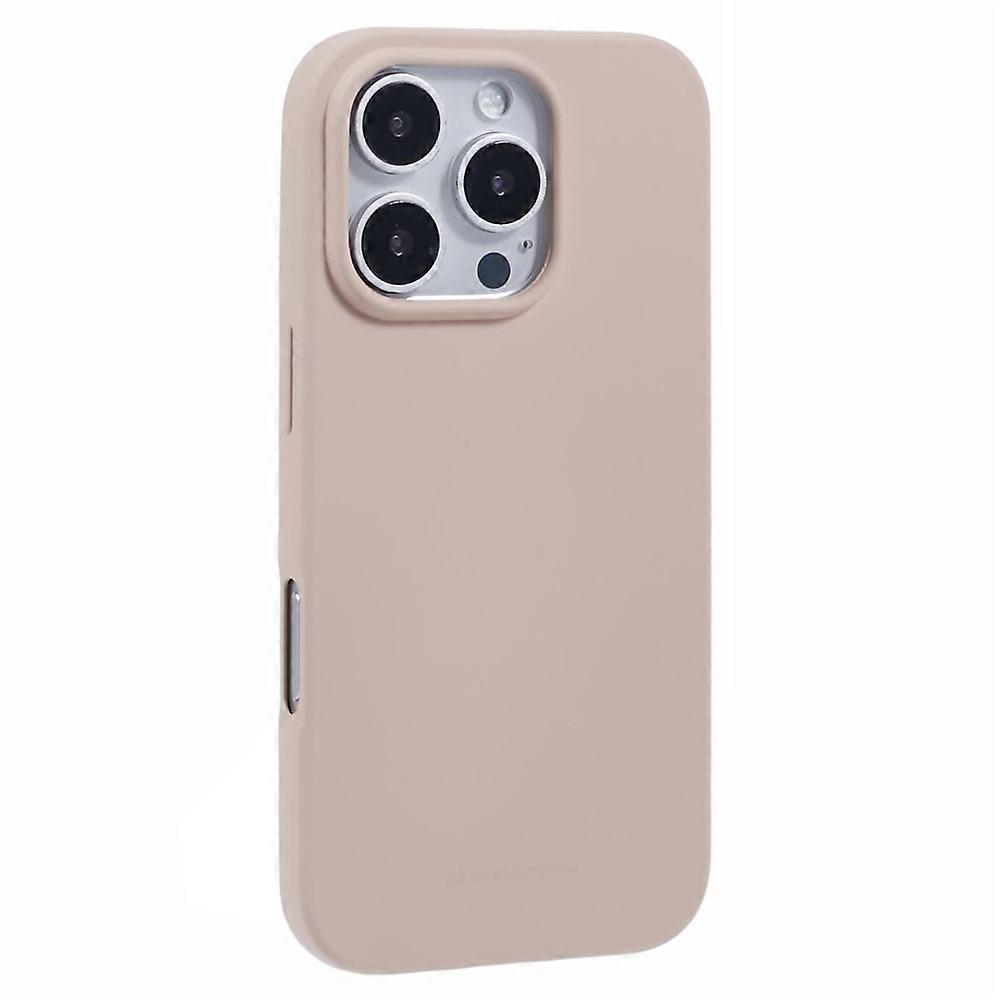 MERCURY GOOSPERY SOFT FEELING Series Compatible For iPhone 16 Pro Case Matte Finish TPU Phone Cover