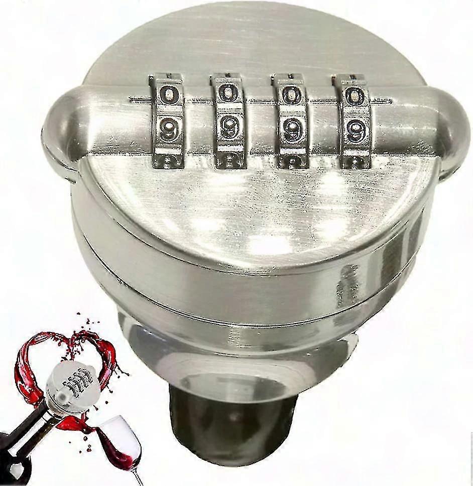 Wine Bottle Lock - Digital Password Cap Stopper for Wine Bottles