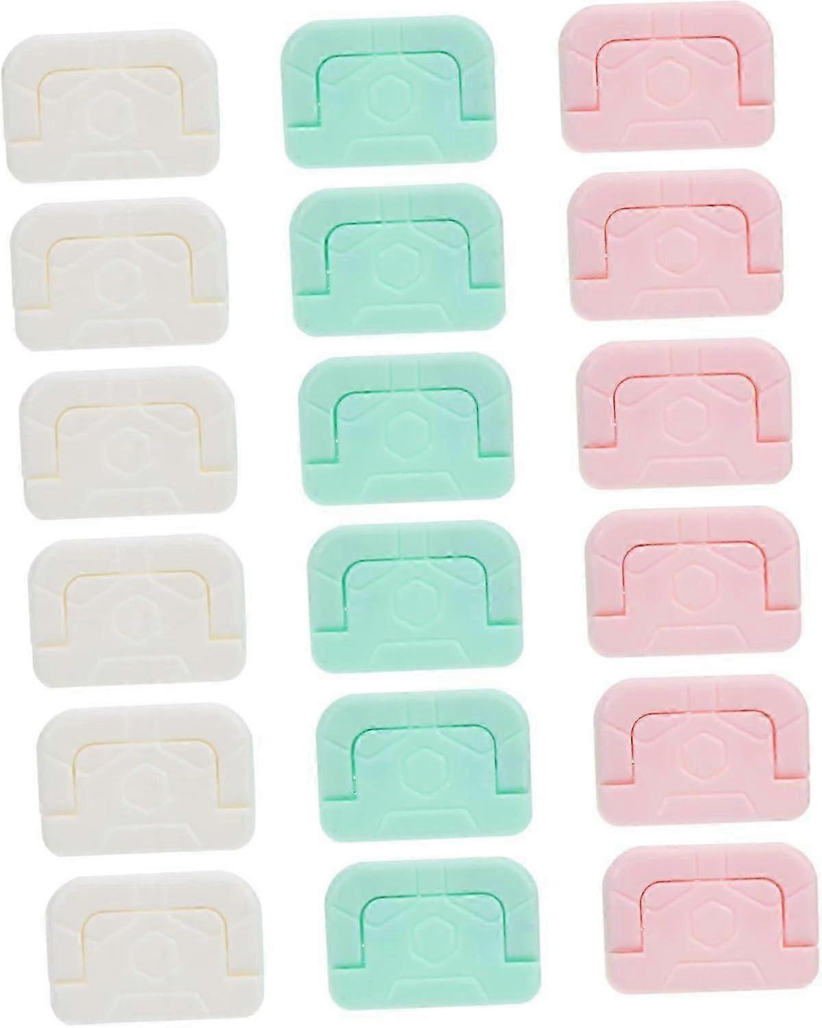 18pcs Socket Protector Caps Electrical Outlet Covers for Baby Safety