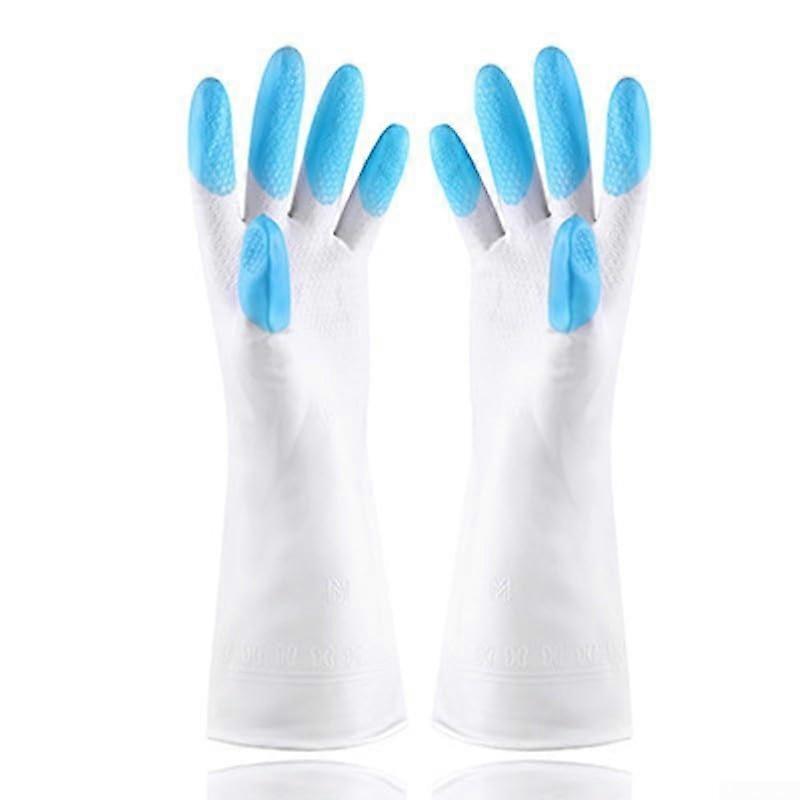 Length 32cm, Colors Gold, Blue, Green, for PINK, Package Includes 1 Pair of Gloves (Blue)
