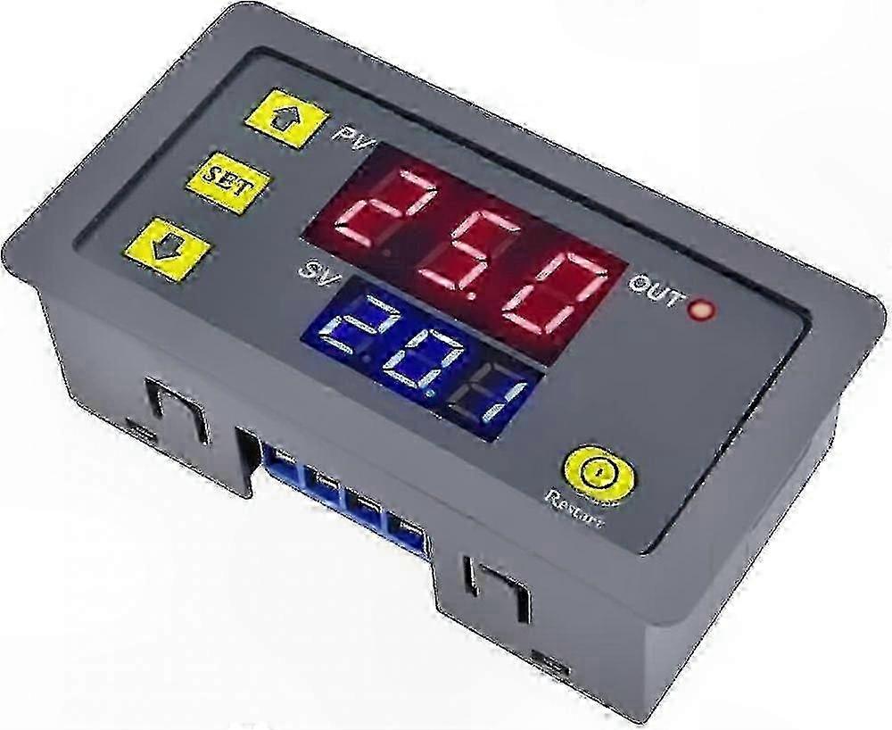 Digital 12V Timer Relay with Adjustable Settings for Outdoor Use