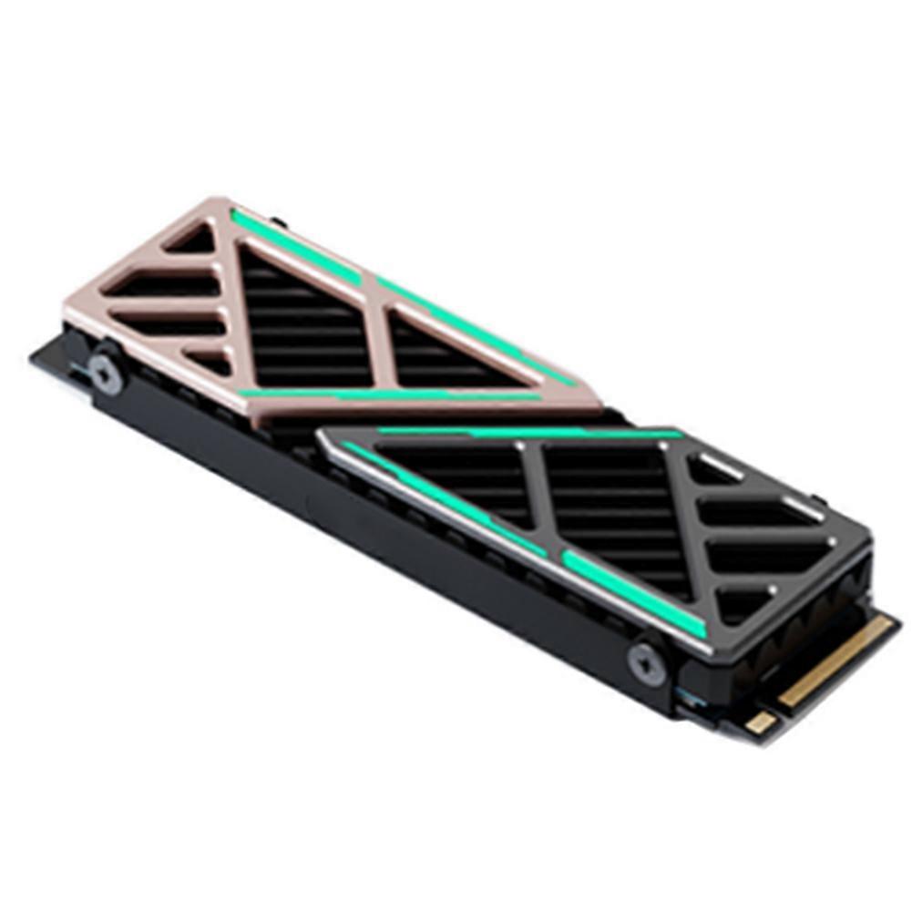 M.2 SSD Heatsink 2280 NVME NGFF Radiator Magnesium PC Efficient Cooler with Thermal Silicone Pad