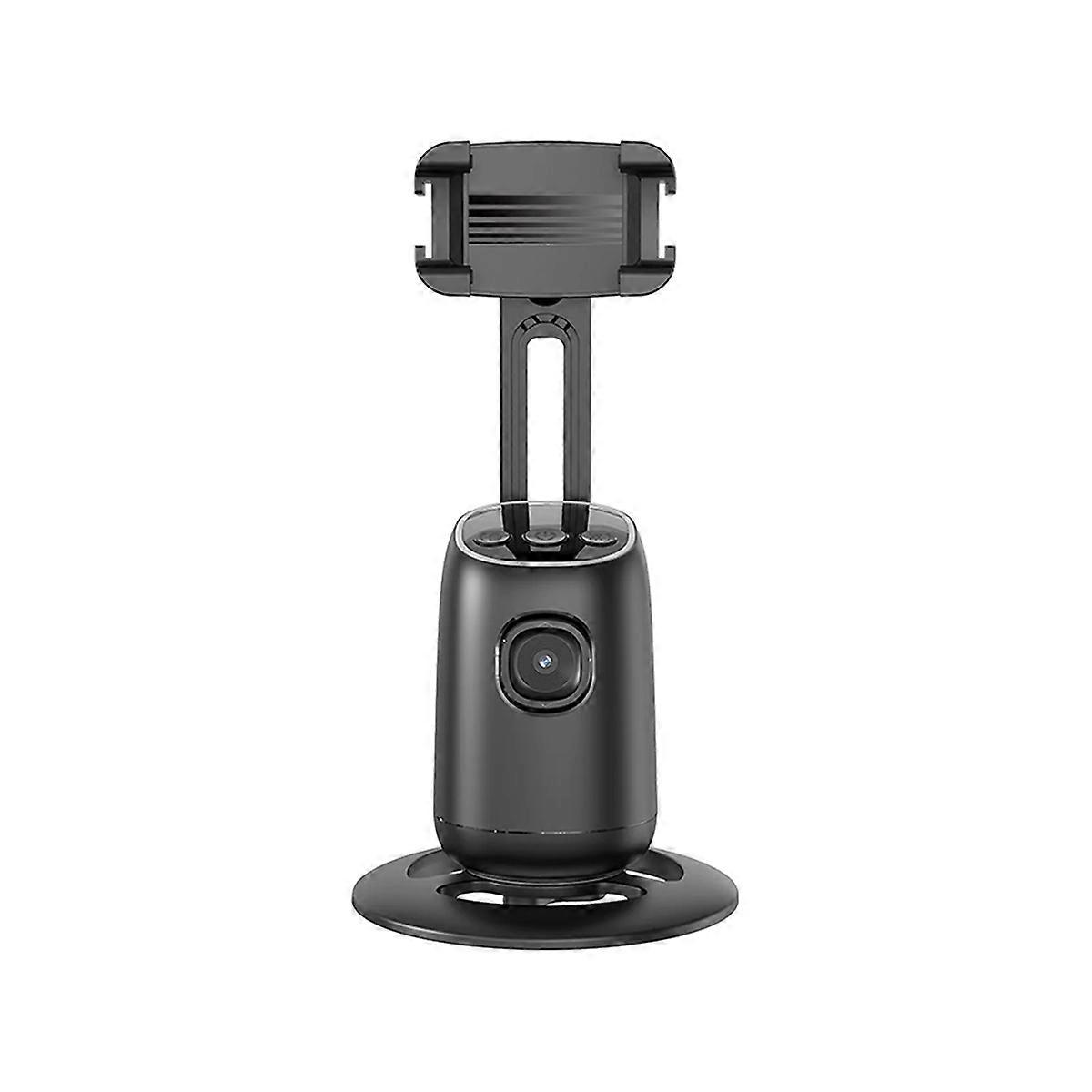 P05 AI Follow Gimbal 360 Rotation Face Tracking Stabilizer Filming Portable Desktop Cellphone Holder for Live/Photo