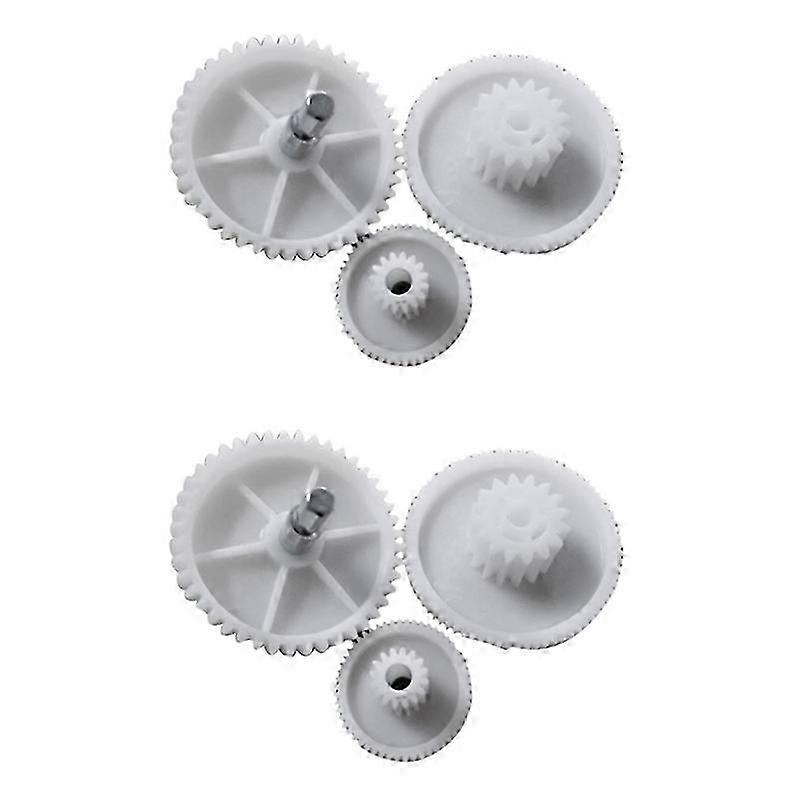 6PCS Household Meat Grinder Plastic Gears Replacement S/M/L Gear
