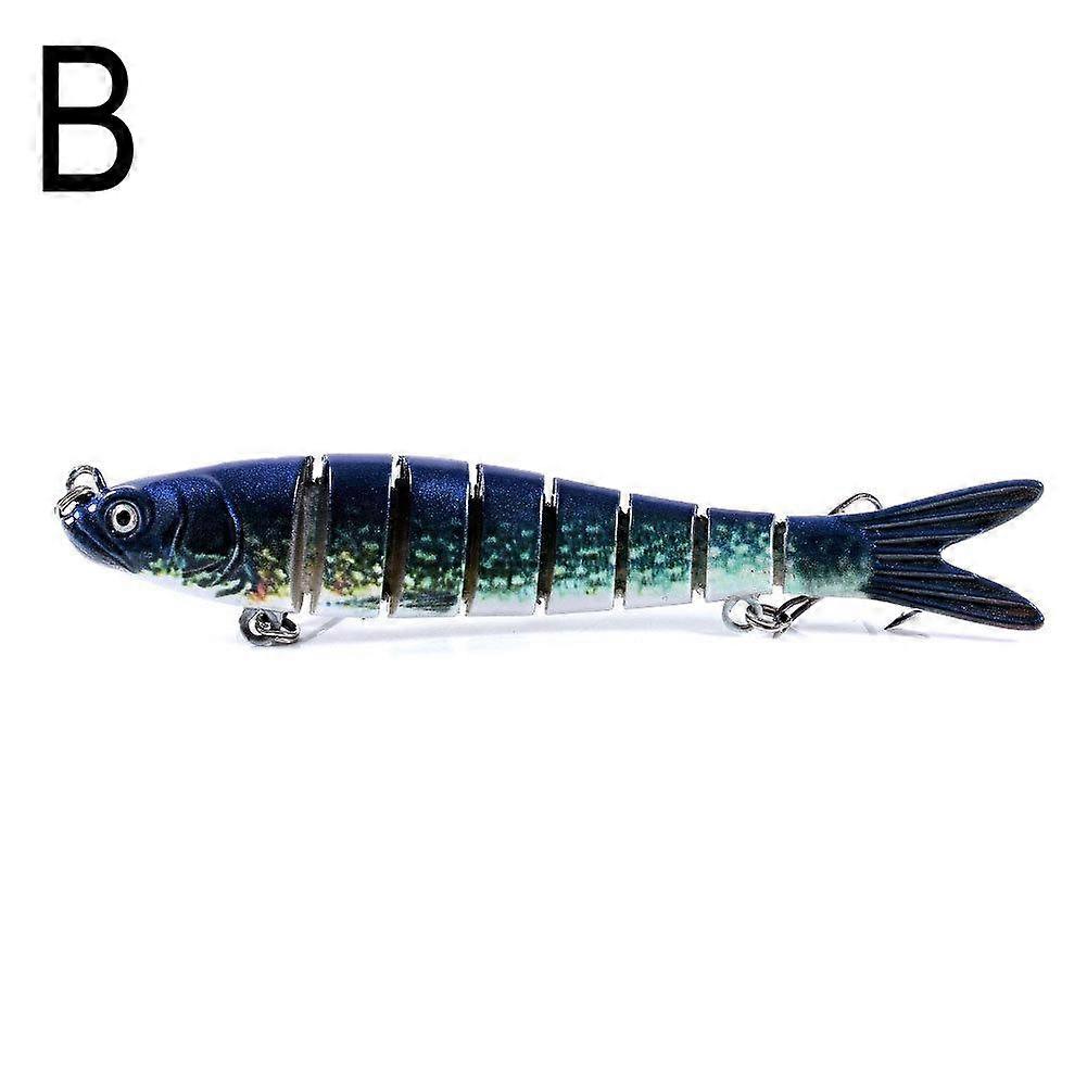 Multi Jointed Fishing Lure Swimbait Sinking Wobblers Hard Bait Crankbaits