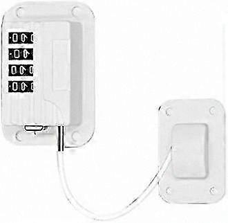 Adjustable Refrigerator Lock with Code, Set of Secure Fridge Door Locks