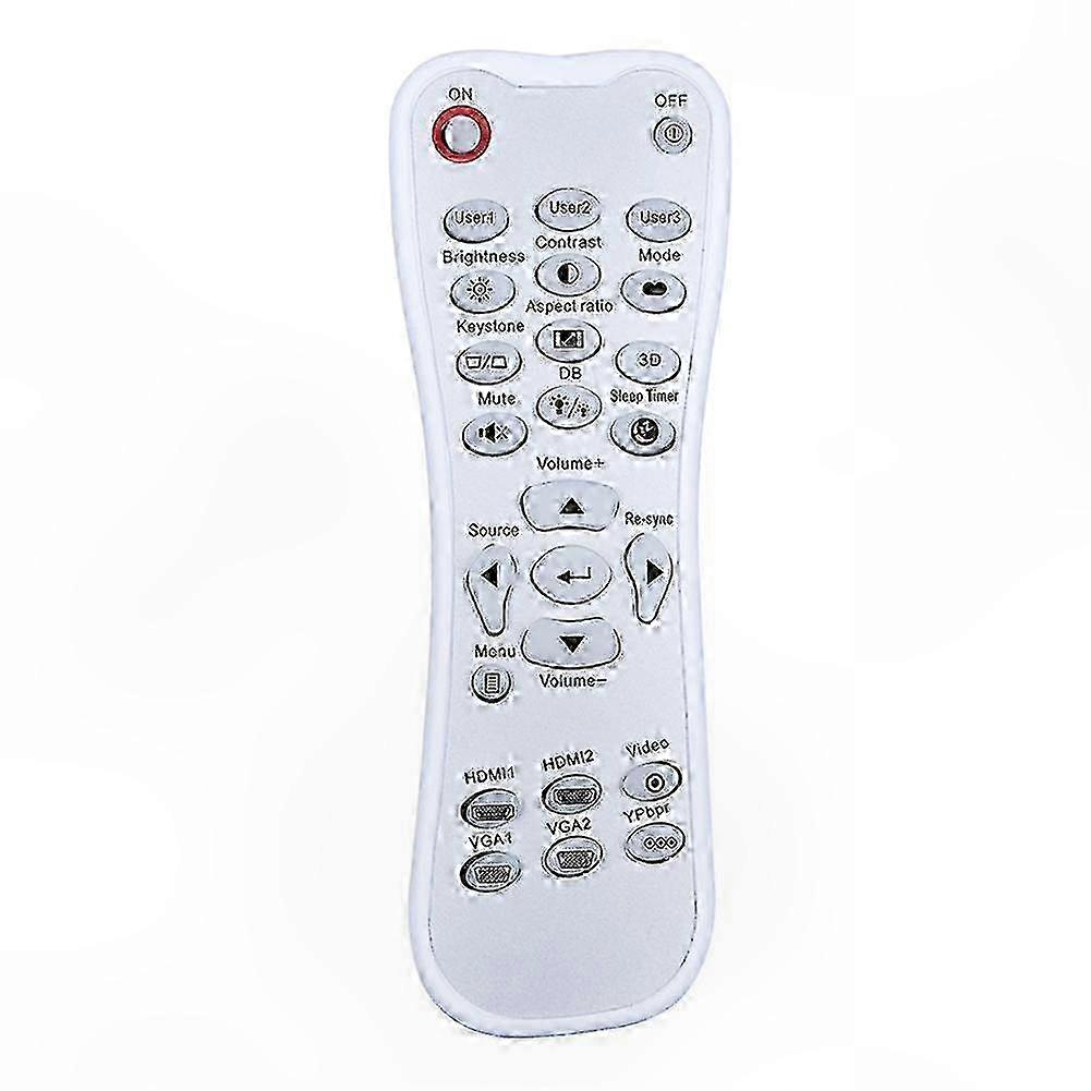 Universal Remote Control for Projectors, Compatible with HD and 3D Models
