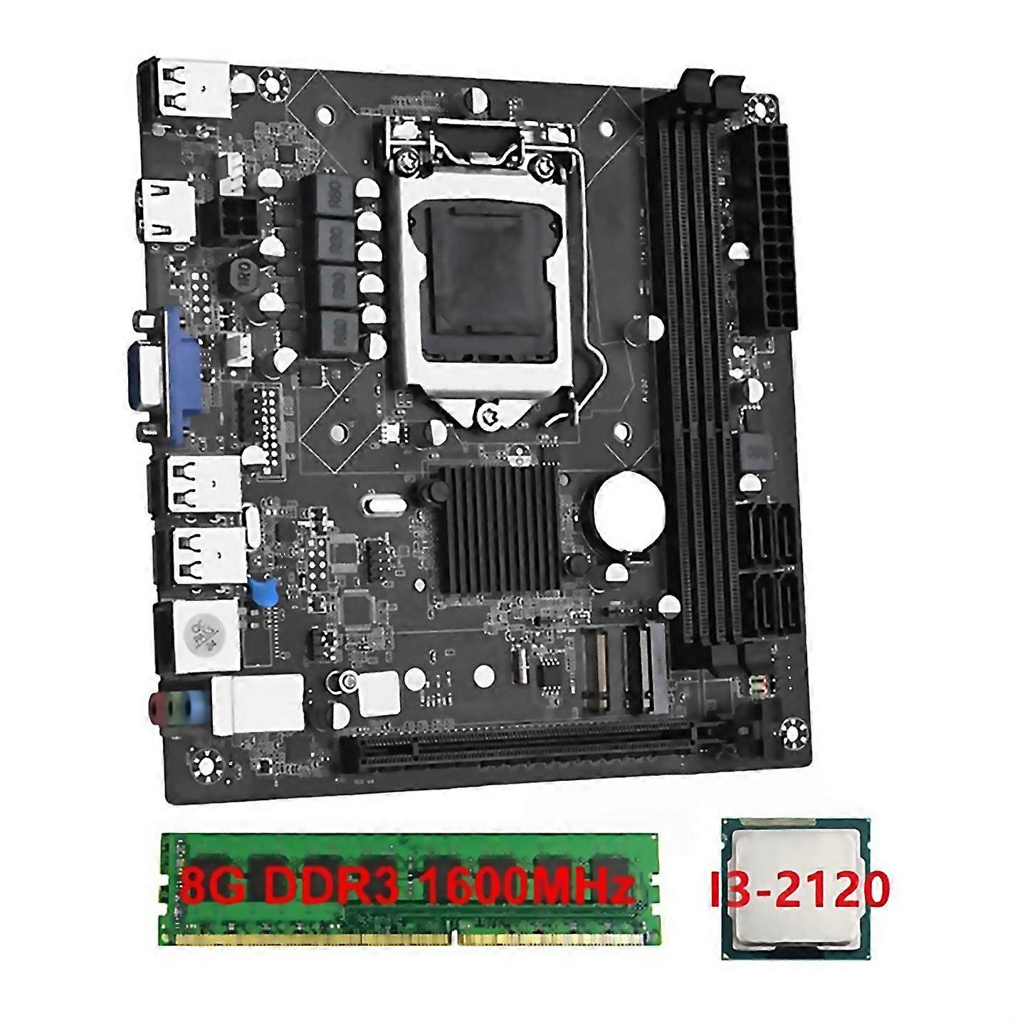 Für Itx H61 Desktop-Motherboard i32120 1x8g DDR3 1600mhz Ram CPU