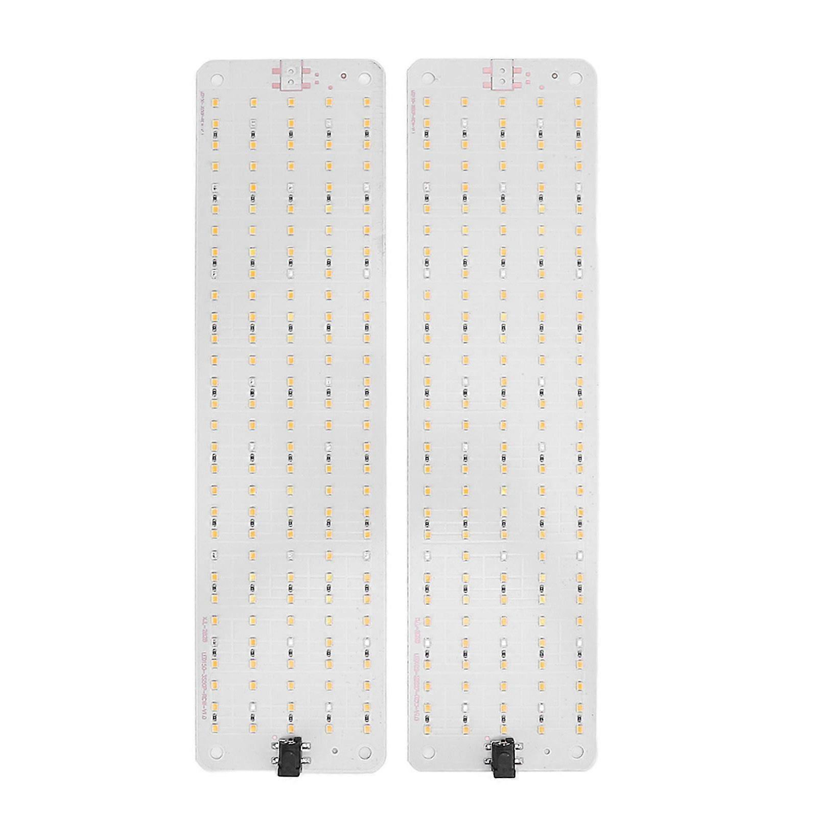 Grow Light 12V Multifunctional 6 Brightness Levels LED Grow Light Panel for Office and Home EU Plug