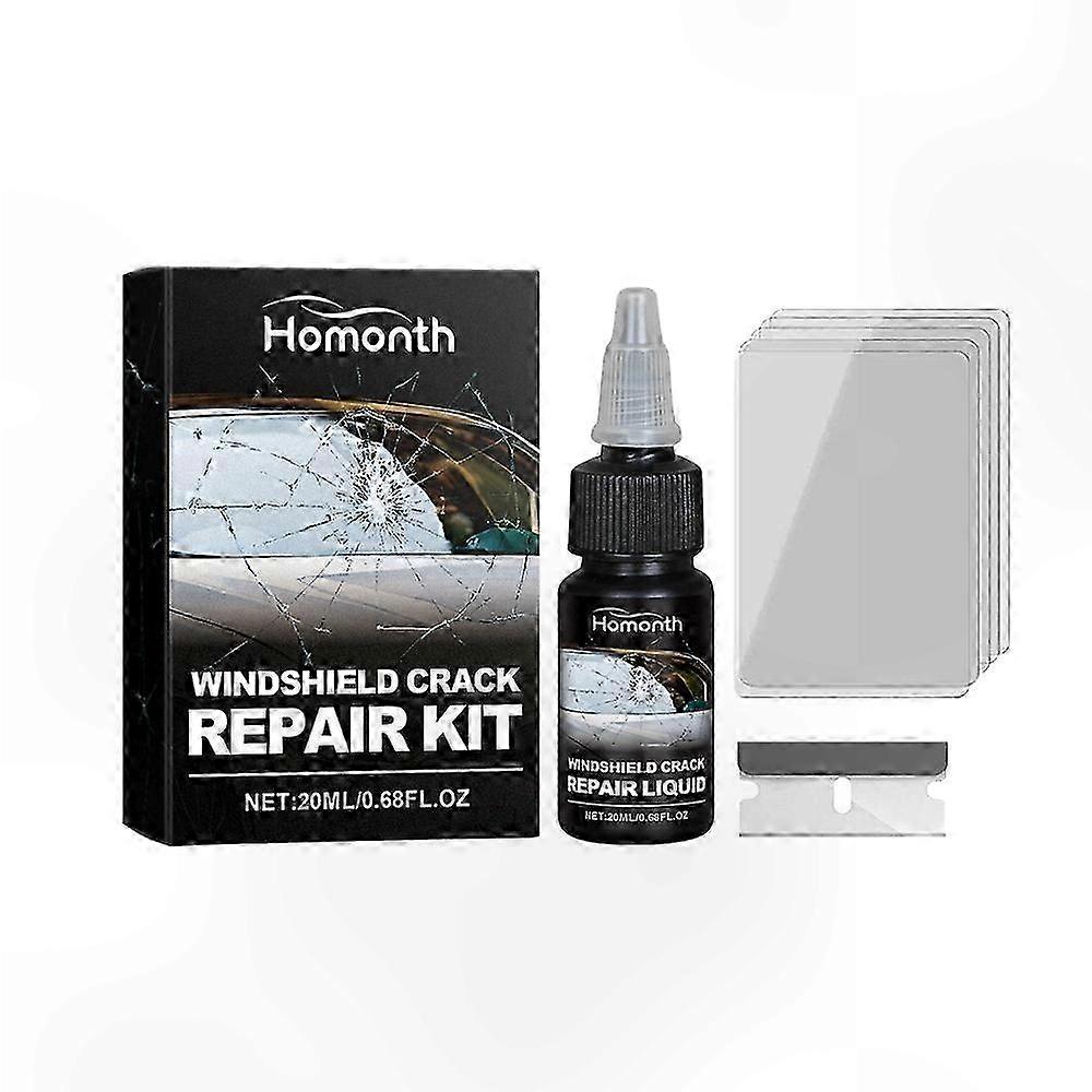Automotive Window Glass Chip and Crack Repair Solution with Nano Technology 2024