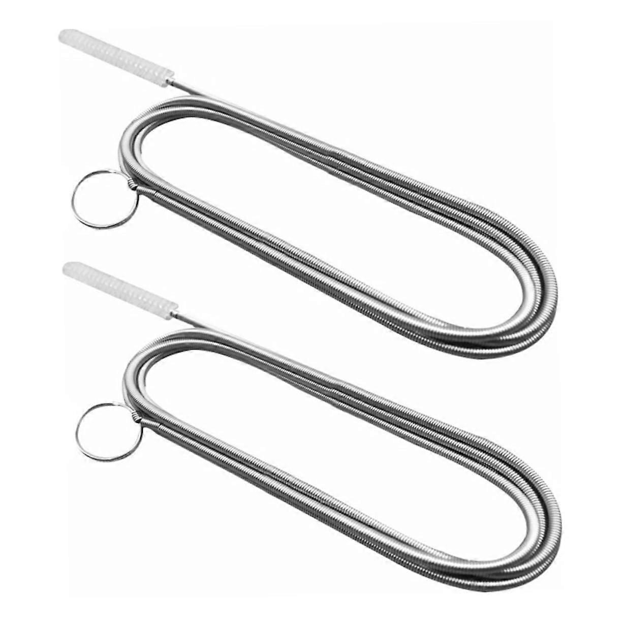 Refrigerator Drain Cleaner 2Piece Flexible Dredging Kit Fridge Drain Cleaning Compatible With Various Brands