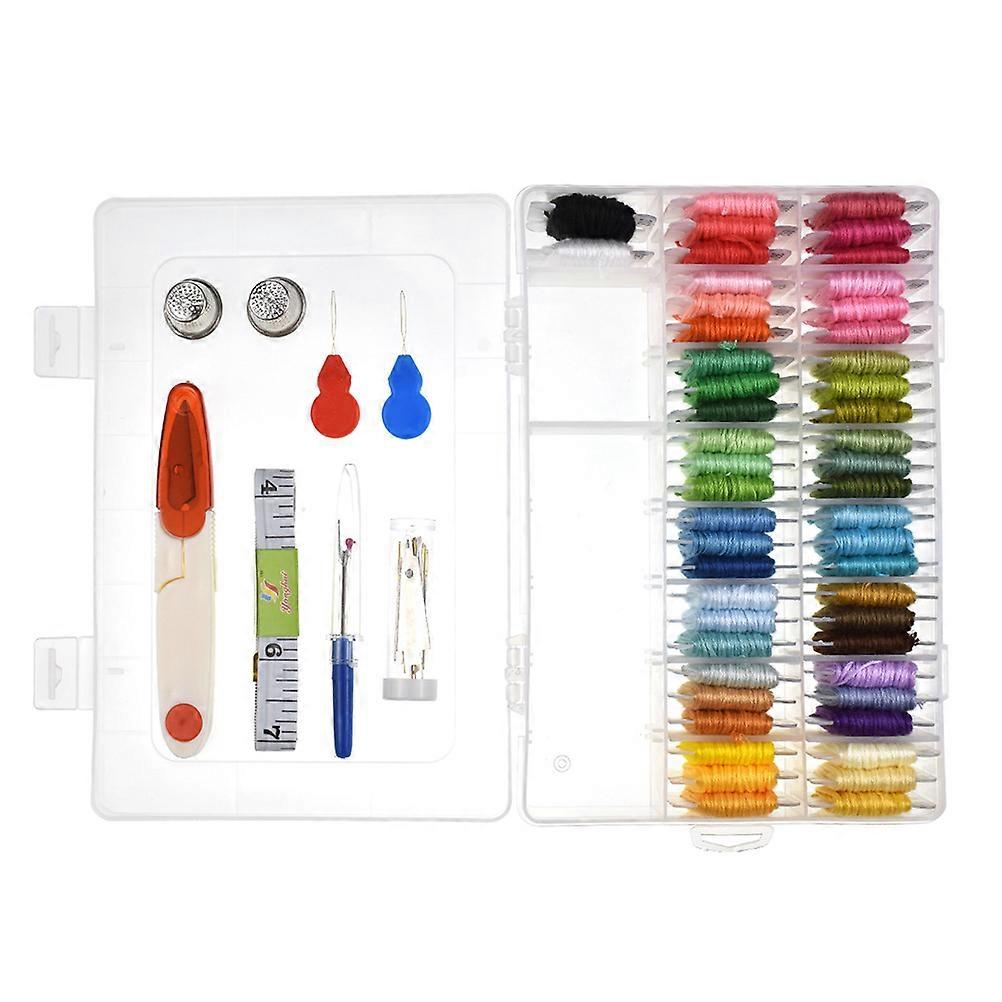 Embroidery Painting Tools Cross Stitch Kits for Kniting 50 Assorted Colors