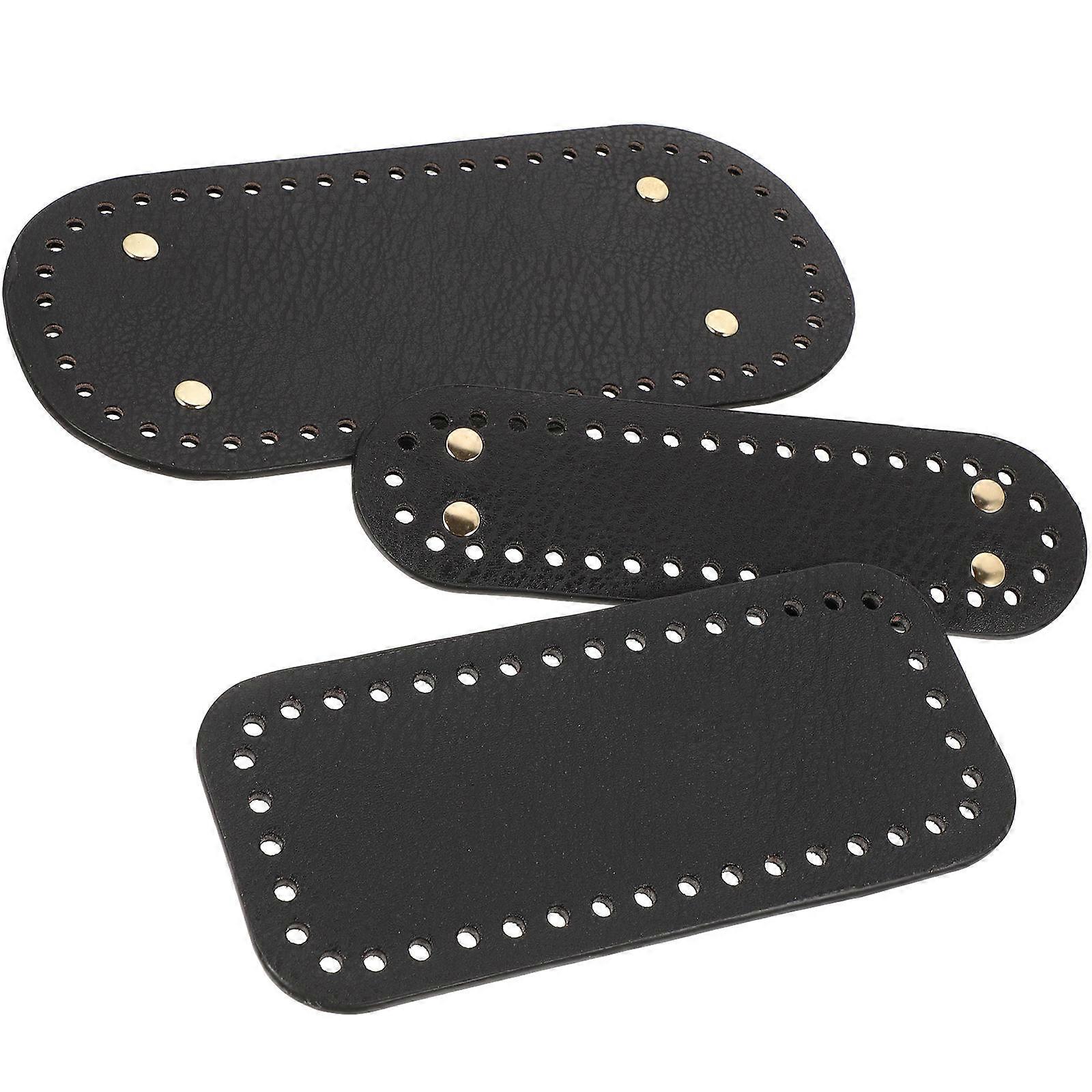 PU Bag Bottoms PU Bag Bottom Shapers for DIY 3Pcs Set