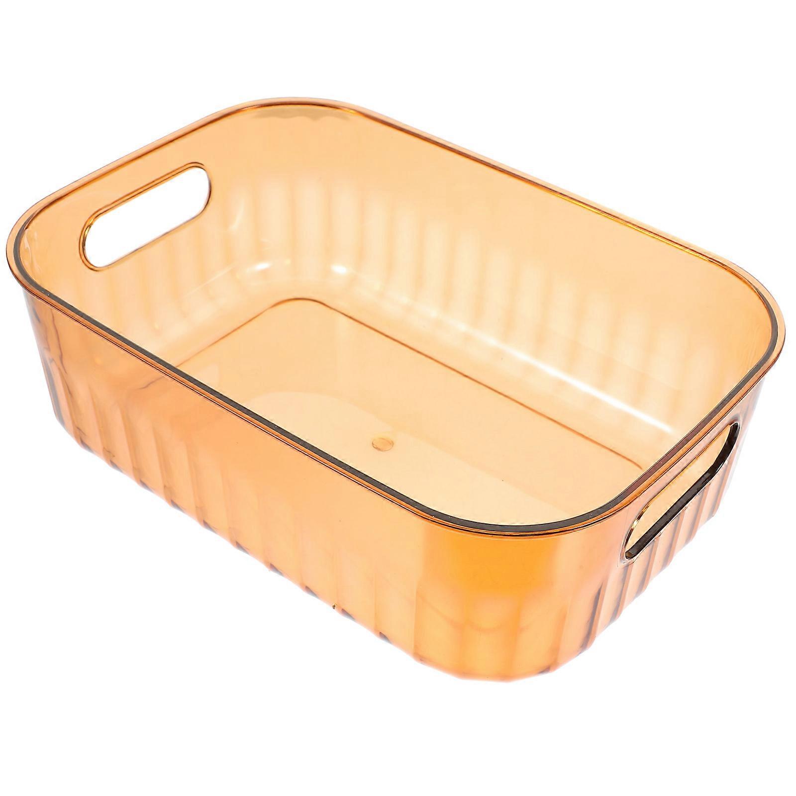 Clothes Organiser for Wardrobe Plastic Closet Organizer with Stackable Design Light Brown Pet Space-Saving Easy Access 1Set
