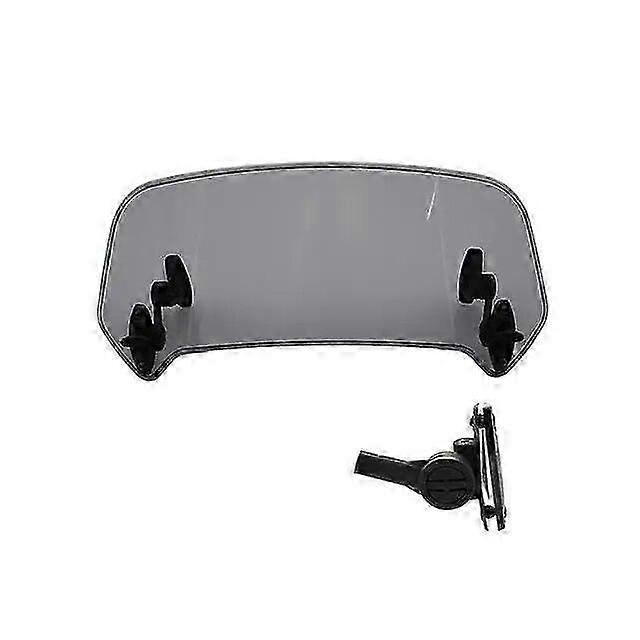 Motorcycle Windshield Extension Wind Deflector Heightened Adjustable Windscreen Extender Modified Parts Universal Wind Guard