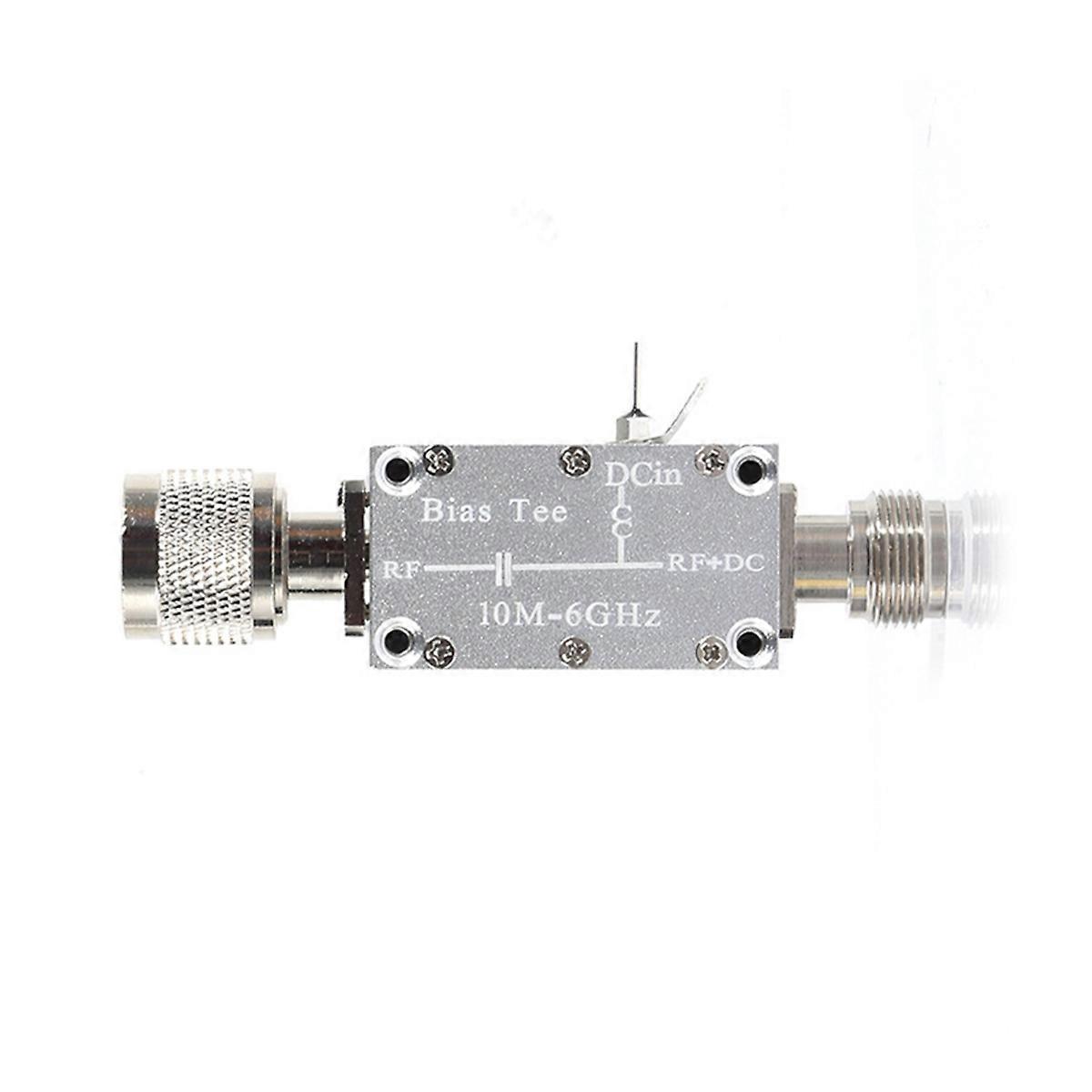N Head Feeder DC Blocker Bias Feeder Bias Tee 10MHz-6GHz