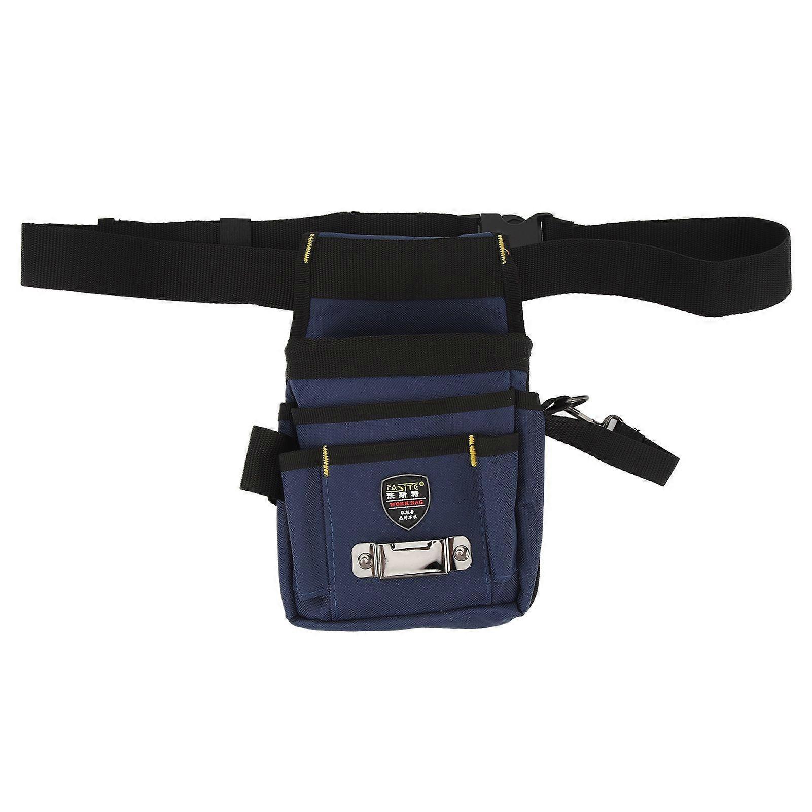 Waist Tool Bag Adjustable Multi Functional Belt Pocket Pouch Toolbag for Electrician Worker