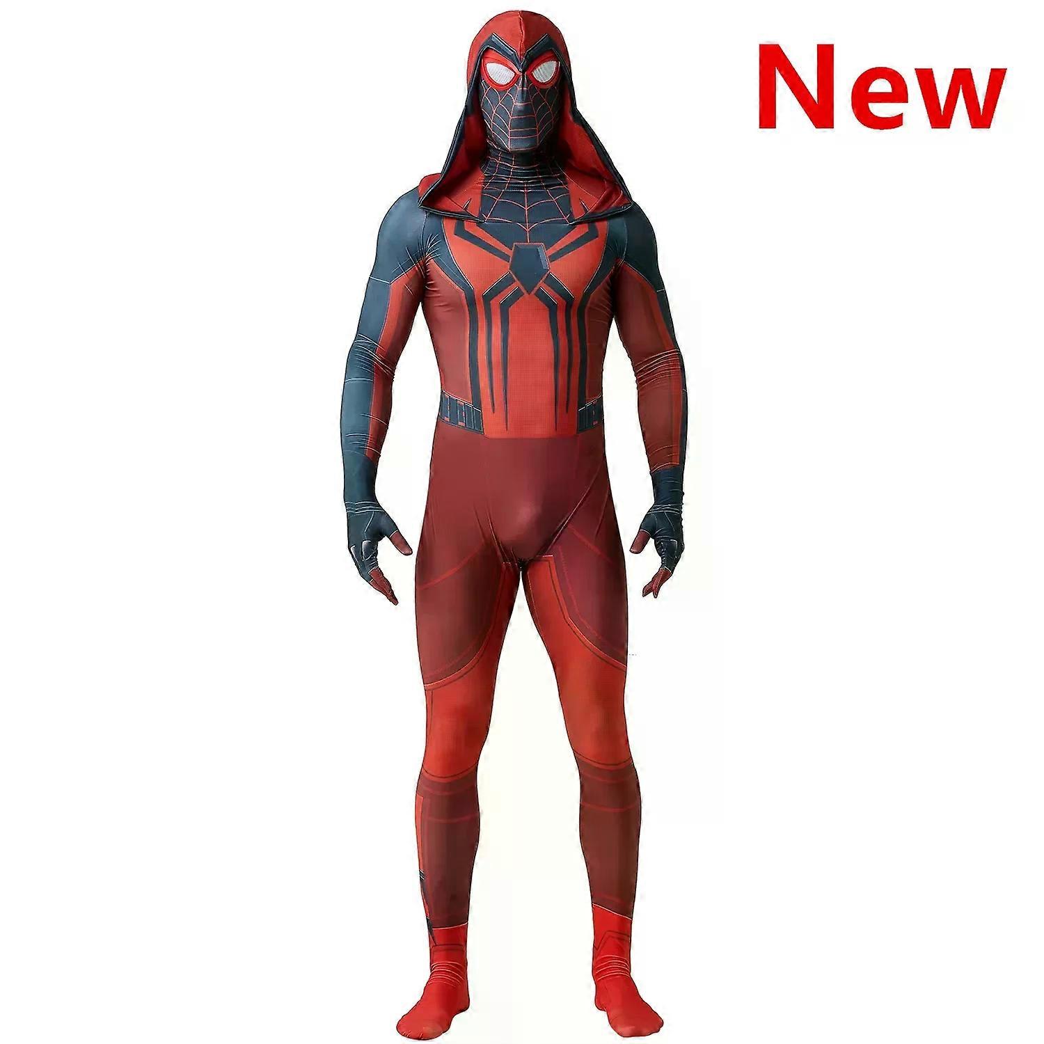 Spider-Man Adult Costume Bodysuit Superhero Spandex Full Body Suit for Cosplay Halloween