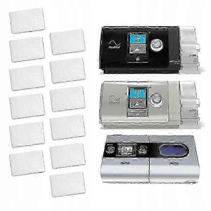 Cpap Filter Resmed S9 S10 Airsense Autoset 12 Pcs