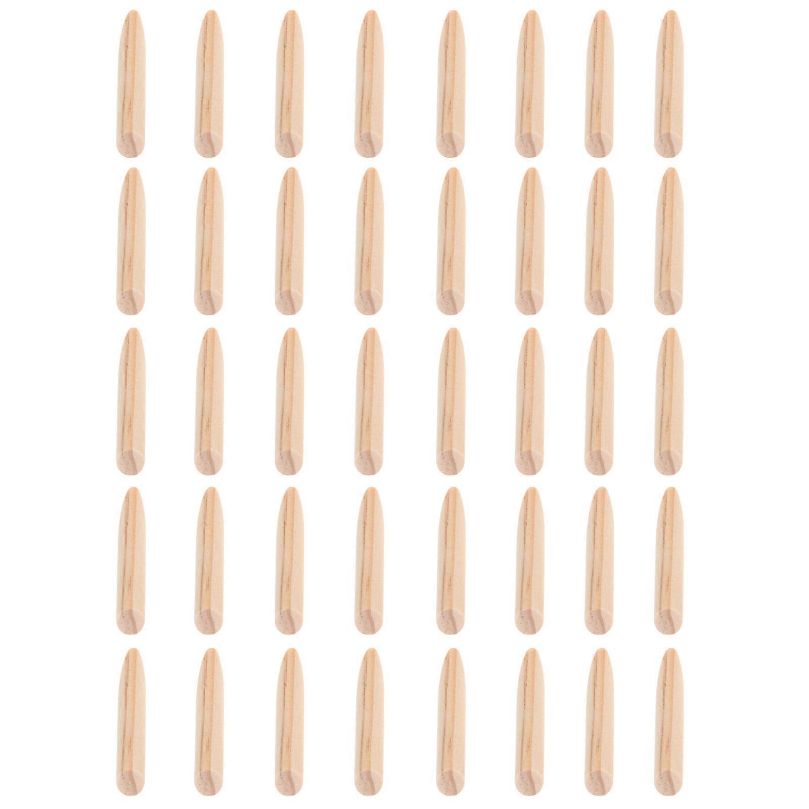 Woodworking Wooden Plugs Carpentry Punching Locator Parts 50Pcs Set