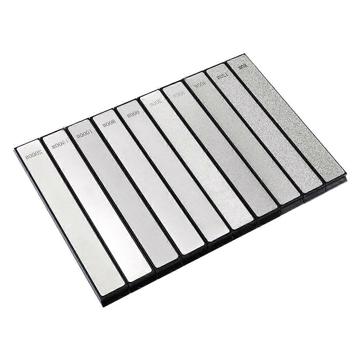 10pcs Diamond Whetstone Knife Sharpener for Edge Knife