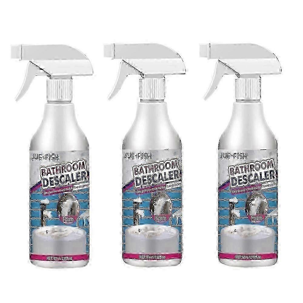 3-Pack Multi-Purpose Bathroom Cleaner - Descaling, Decontamination & Rust Removal