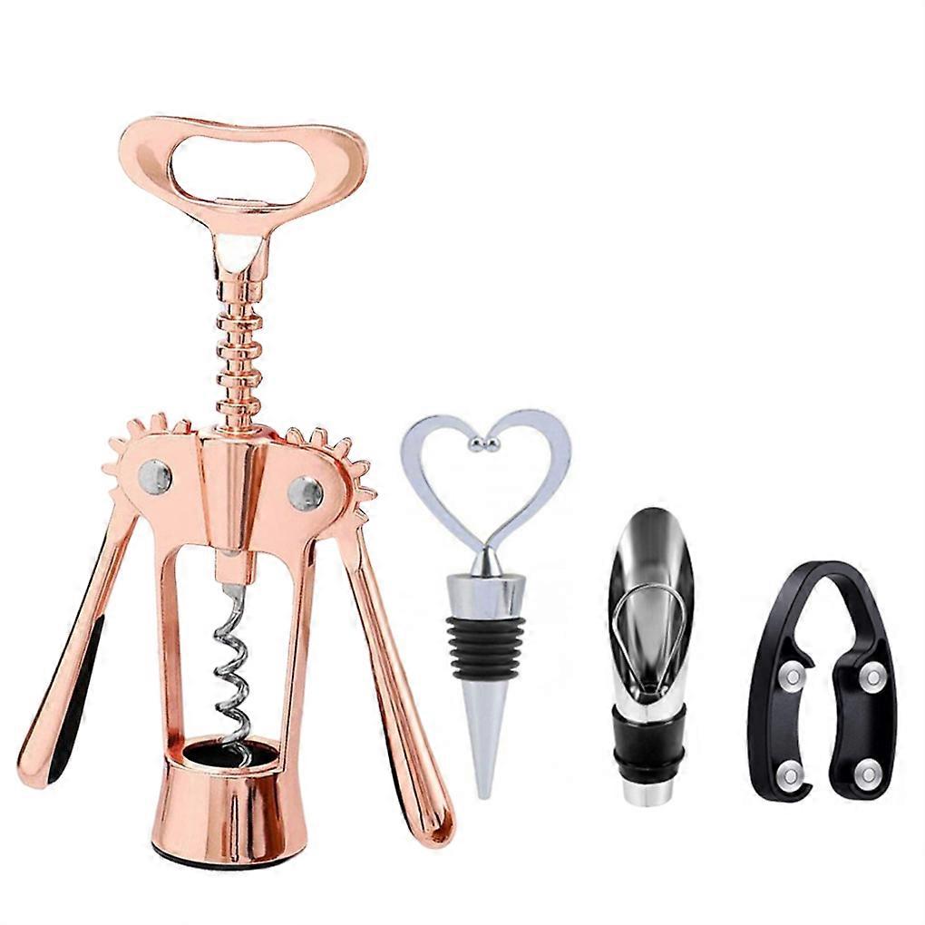 Wine Opener Stopper Corkscrew Portable Professional Cork Remover Saver Tools
