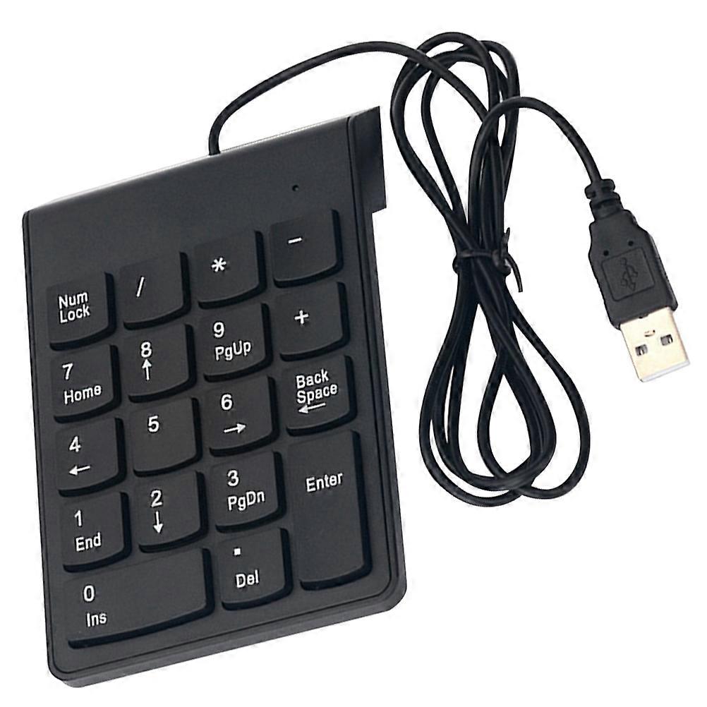 Computer Numeric Keyboard USB 18 Keyboard for Laptop 2Pcs