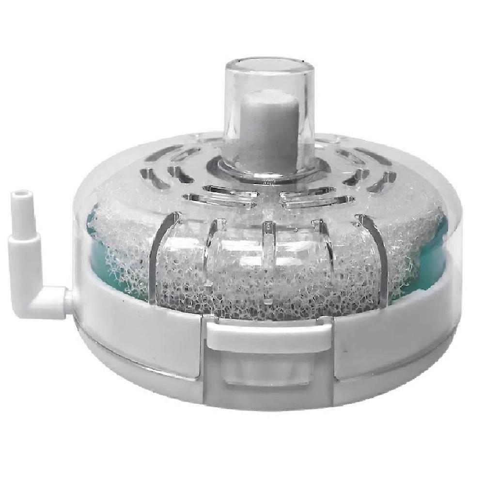 Aquarium Fish Tank Round Filter Transparent Pump Advanced Filtration System Aerator for Terrarium Po