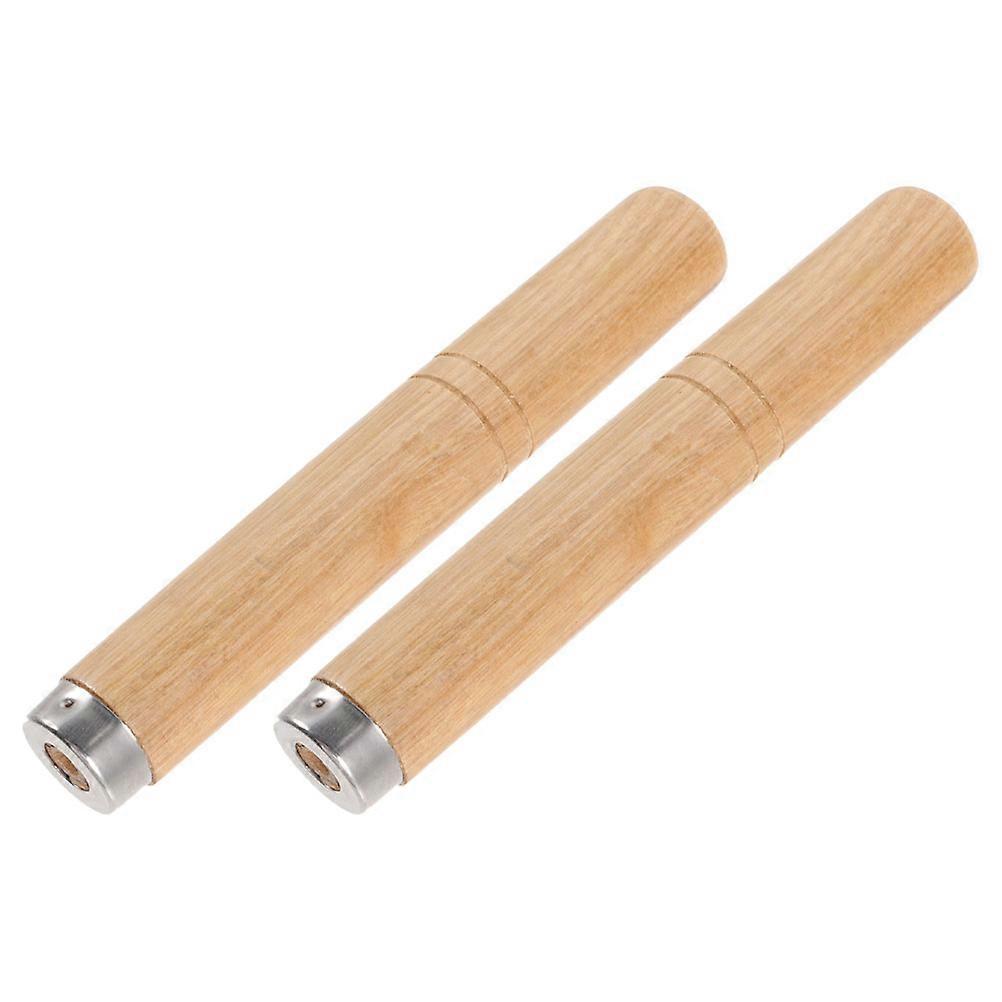 Kitchen Handles Wooden Spatula Handle for Kitchen Use 4Pcs Set