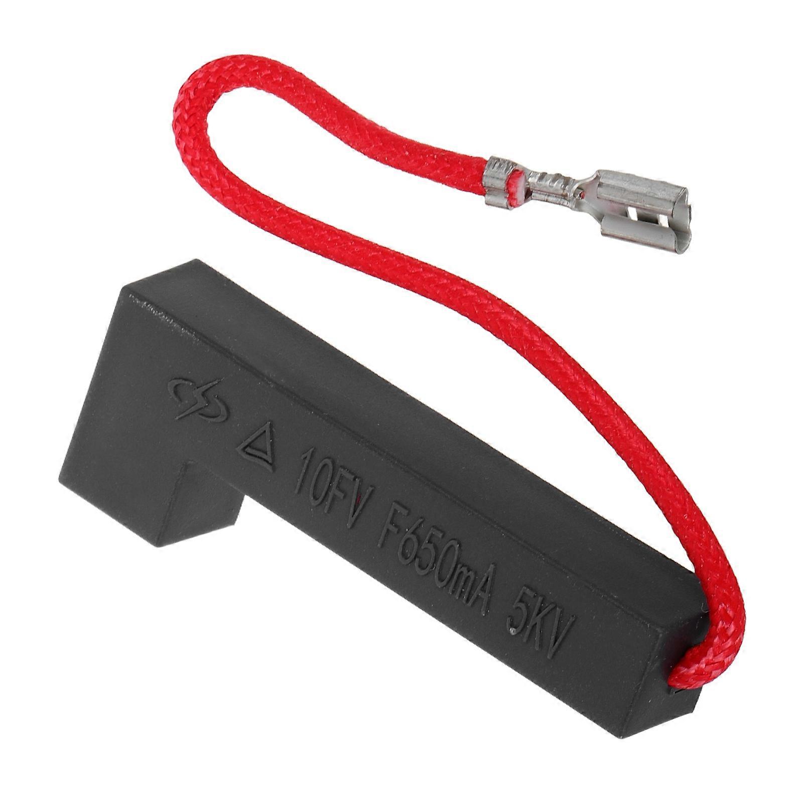 High Voltage Microwave Oven Fuse 4Pcs Universal Fuse Holder Designed For Kitchen Use Plastic Material