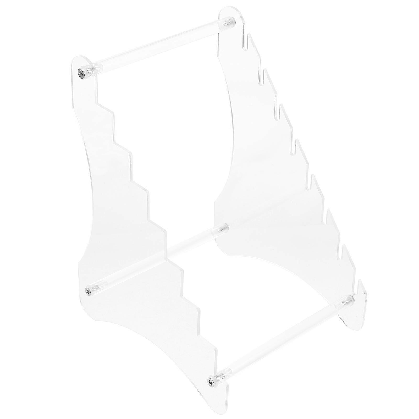 Desktop Cutter Organizer Acrylic Cutter Display Rack for Storage 3Pcs